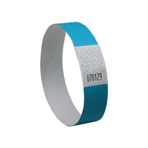Braccialetti identificativi in Tyvek® Avery resistenti all'acqua - conf. 500 pz - blu fluo - TYVBL-50